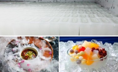 普陀家邦制冰厂专业生产降温冰块、食用冰块、干冰